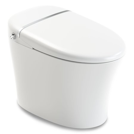 ANZZI ENVO Aura Smart Toilet Bidet with Remote & Auto Flush TL-STSF851WH